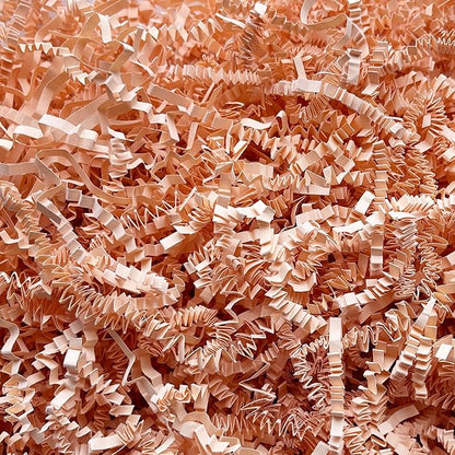 2 LB Champagne Crinkle Cut Paper Shredded Filler for Gift Baskets Easter Grass Party Favors stuffers