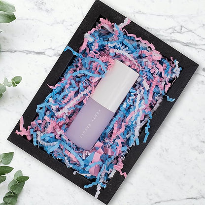MagicWater Crinkle Cut Paper for Gift Baskets - 2LB - Baby Blend - Perfect for Shredded Paper Filler, Basket Filler, Gift Boxes, Bridesmaid Gifts, Christmas Stuffers & More – Ideal for All Occasions