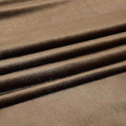 PRIMROSE Brown Velvet Curtains 90 inch Long for Living Room,Set of 2 Panels Blackout Rod Pocket Back Tab Window Treatment Room Darkening Heavy Decorative Curtains Drapes for Bedroom