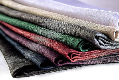 Solino Home Black Linen Napkins Set of 6-100% Pure Linen Cloth Washable Dinner Napkins 20 x 20 Inch for Fall, Autumn, Winter, Christmas, Holiday, New Year - Fete